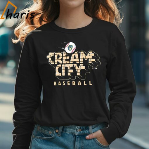 Milwaukee Brewers Cream City Baseball Hometown Extra Bases Shirt