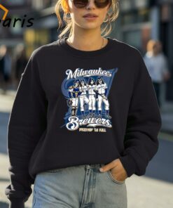 Milwaukee Brewers Dressed to Kill T Shirt 4