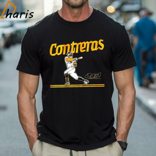 Milwaukee Brewers William Contreras Slugger Swing Signature Shirt