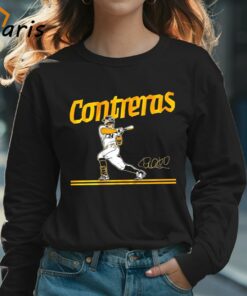 Milwaukee Brewers William Contreras Slugger Swing Signature Shirt 2 Milwaukee Brewers William Contreras Slugger Swing Signature Shirt 3