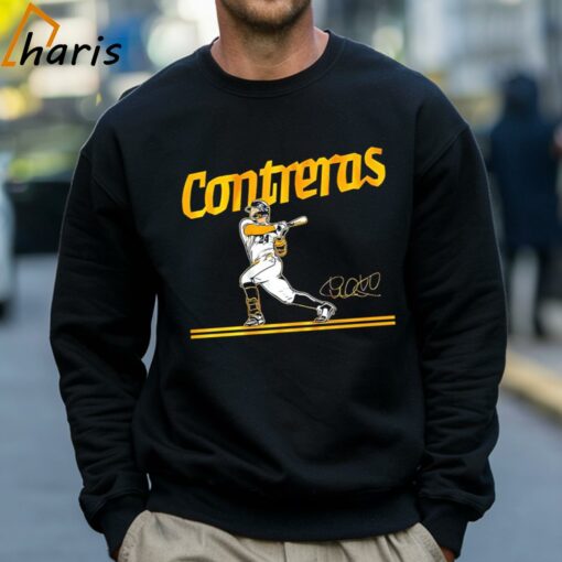 Milwaukee Brewers William Contreras Slugger Swing Signature Shirt