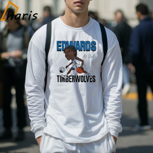 Minnesota Timberwolves Anthony Edwards Signature Shirt