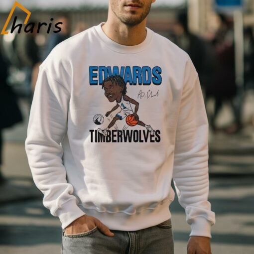 Minnesota Timberwolves Anthony Edwards Signature Shirt