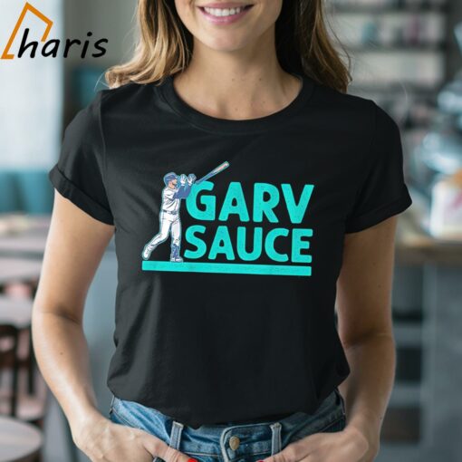 Mitch Garver Garv Sauce Seattle Mariners Baseball Shirt