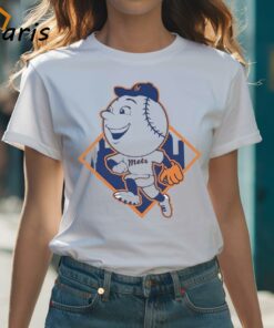 Mr. Met New York Mets Logo Shirt