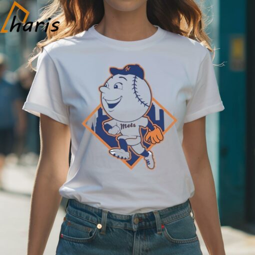 Mr. Met New York Mets Logo Shirt