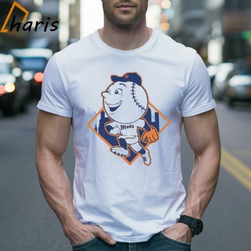 Mr. Met New York Mets Logo Shirt