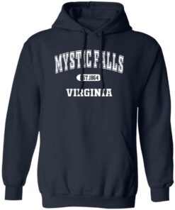 Mystic falls est 1864 virginia shirt Shirt Sweatshirt Long Sleeve Hoodie Tank Mug