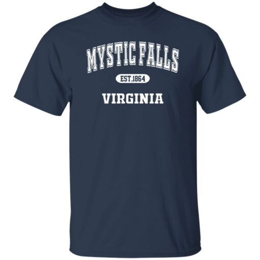 Mystic falls est 1864 virginia shirt Shirt Sweatshirt Long Sleeve Hoodie Tank Mug