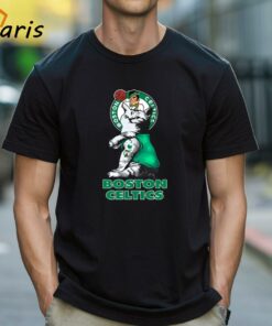 NBA Basketball My Cat Loves Boston Celtics T-Shirt