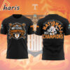 NCAA College Baseball National Tennessee Volunteers Champions 3D T- Shirt