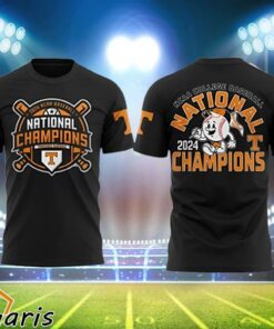 NCAA College Baseball National Tennessee Volunteers Champions 3D T- Shirt