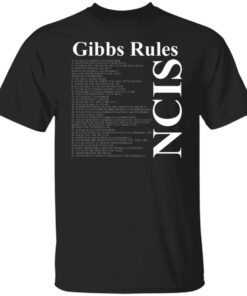 NCIS Gibbs Rules Shirts, Hoodies, Long Sleeve Shirt Sweatshirt Long Sleeve Hoodie Tank Mug