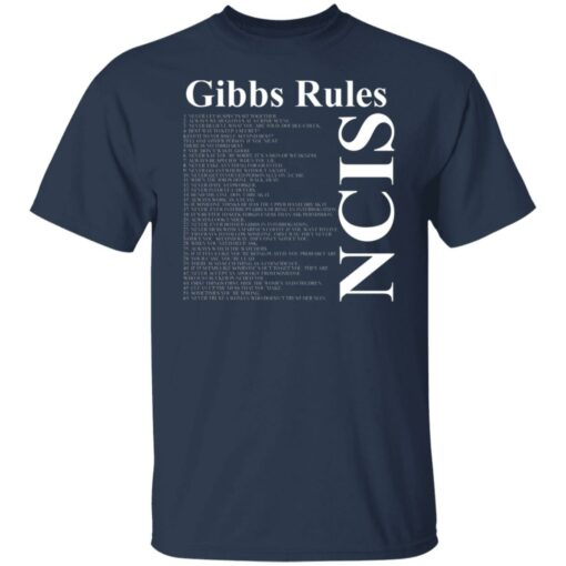 NCIS Gibbs Rules Shirts, Hoodies, Long Sleeve Shirt Sweatshirt Long Sleeve Hoodie Tank Mug