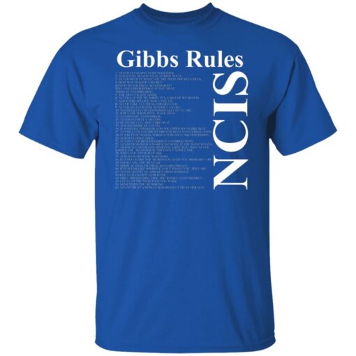 NCIS Gibbs Rules Shirts, Hoodies, Long Sleeve Shirt Sweatshirt Long Sleeve Hoodie Tank Mug