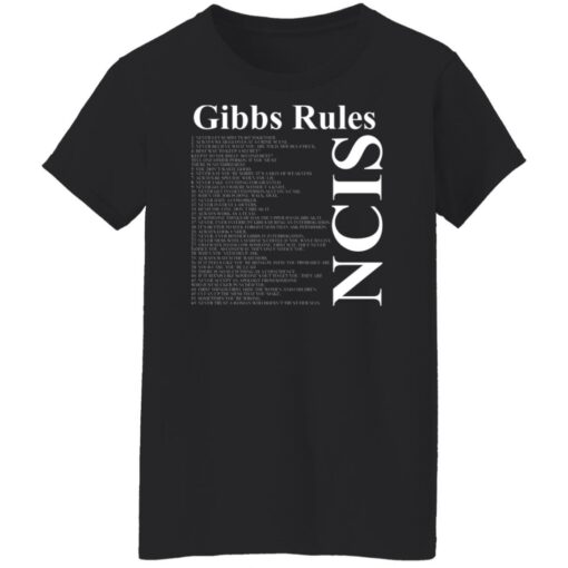 NCIS Gibbs Rules Shirts, Hoodies, Long Sleeve Shirt Sweatshirt Long Sleeve Hoodie Tank Mug