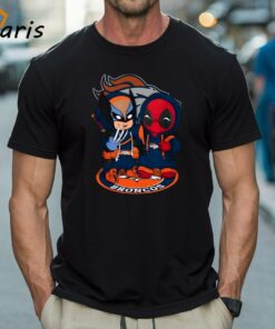NFL Denver Broncos Deadpool T-shirt