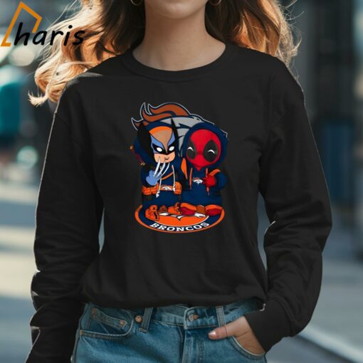 NFL Denver Broncos Deadpool T-shirt