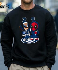 NFL Indianapolis Colts Deadpool T shirt 4