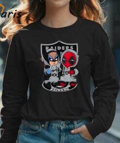 NFL Las Vegas Raiders Deadpool T-shirt 2 NFL Las Vegas Raiders Deadpool T shirt 3