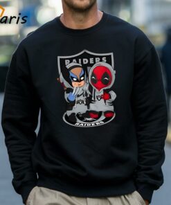 NFL Las Vegas Raiders Deadpool T-shirt 3 NFL Las Vegas Raiders Deadpool T shirt 4