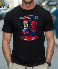 NFL New England Patriots Deadpool T-shirt