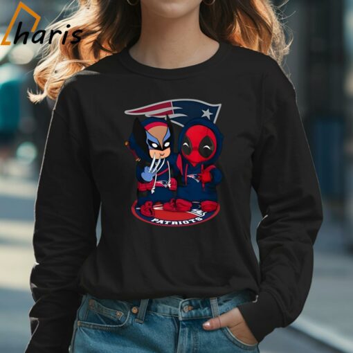 NFL New England Patriots Deadpool T-shirt