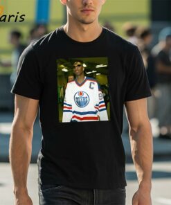 NHL Kobe Bryant Mamba Oilers shirt