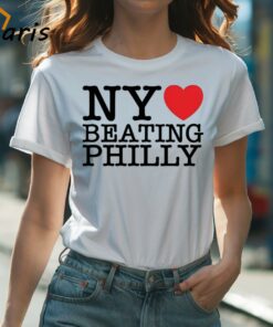 NY Loves Beating Philly Basketball Shirt
