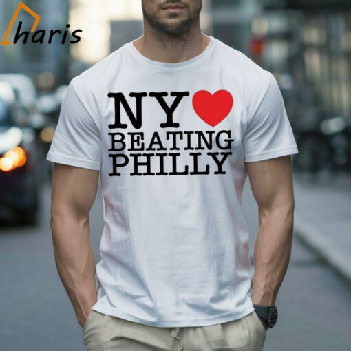 NY Loves Beating Philly Basketball Shirt