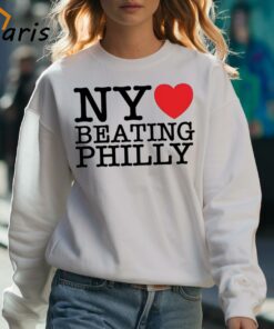 NY Loves Beating Philly Basketball Shirt 3
