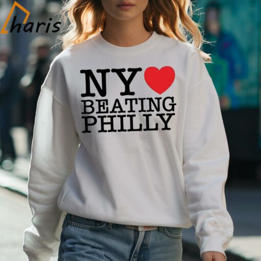 NY Loves Beating Philly Basketball Shirt