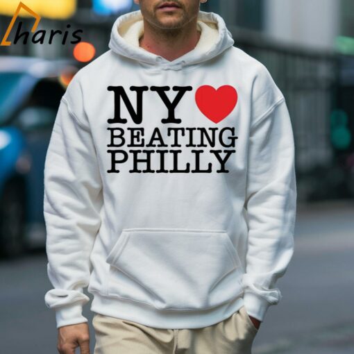 NY Loves Beating Philly Basketball Shirt