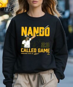Nando Called Game Fernando Tatis Jr Signature T shirt 3