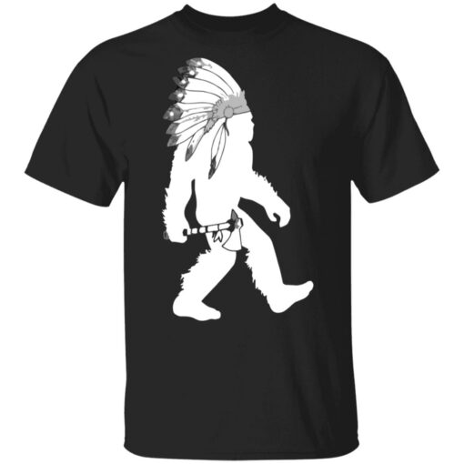 Native American Bigfoot shirt Shirt Sweatshirt Long Sleeve Hoodie Tank Mug