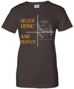 Never Drink And Derive Math Shirt Hoodie Tank Shirt Sweatshirt Long Sleeve Hoodie Tank Mug 11