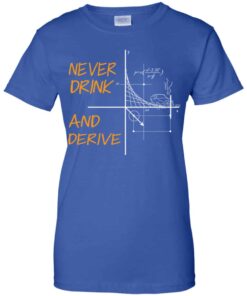 Never Drink And Derive Math Shirt Hoodie Tank Shirt Sweatshirt Long Sleeve Hoodie Tank Mug 2