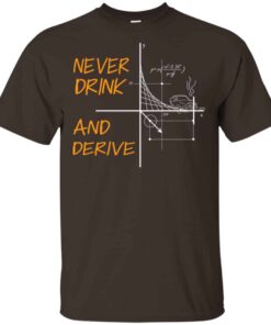 Never Drink And Derive Math Shirt Hoodie Tank Shirt Sweatshirt Long Sleeve Hoodie Tank Mug 3