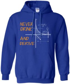 Never Drink And Derive Math Shirt Hoodie Tank Shirt Sweatshirt Long Sleeve Hoodie Tank Mug 9