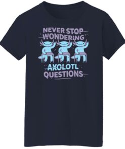 Never stop wondering axolotl questions shirt Shirt Sweatshirt Long Sleeve Hoodie Tank Mug 6 Never stop wondering axolotl questions shirt Shirt Sweatshirt Long Sleeve Hoodie Tank Mug 7