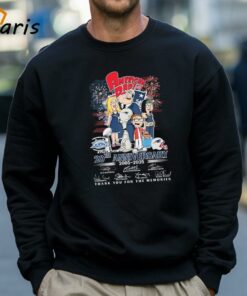 New England Patriots American Dad 20th Anniversary 2005 2025 Thank You For The Memories Signatures T shirt 4