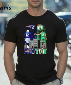 New England Patriots Tom Brady Legend Boston Celtics Jayson Tatum Shirt