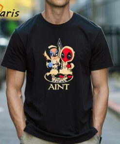 New Orleans Saints Marvel Wolverine Deadpool True Friends Shirt