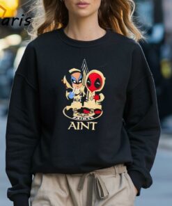 New Orleans Saints Marvel Wolverine Deadpool True Friends Shirt 3