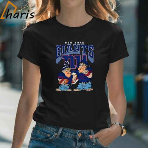 New York Giants Flintstones Football 2024 T-shirt