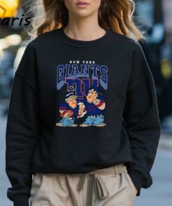New York Giants Flintstones Football 2024 T shirt 3