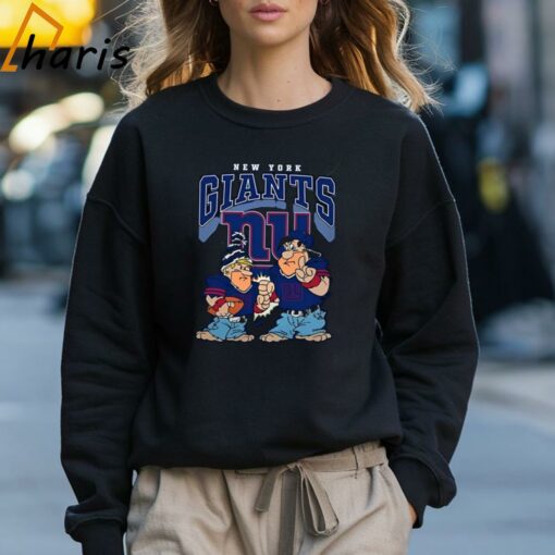 New York Giants Flintstones Football 2024 T-shirt