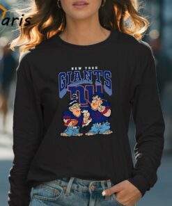 New York Giants Flintstones Football 2024 T shirt 4