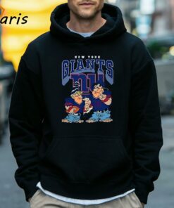 New York Giants Flintstones Football 2024 T shirt 5