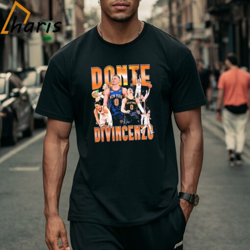 New York Knicks 0 Donte DiVincenzo 2024 Shirt